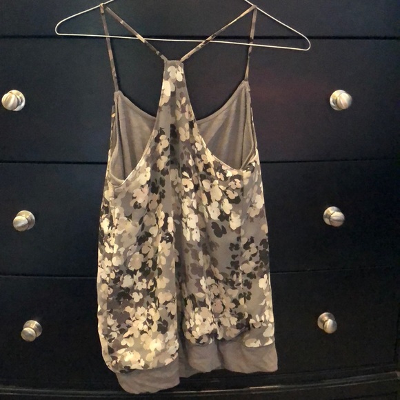 Express Floral Racerback Tank - Picture 4 of 4